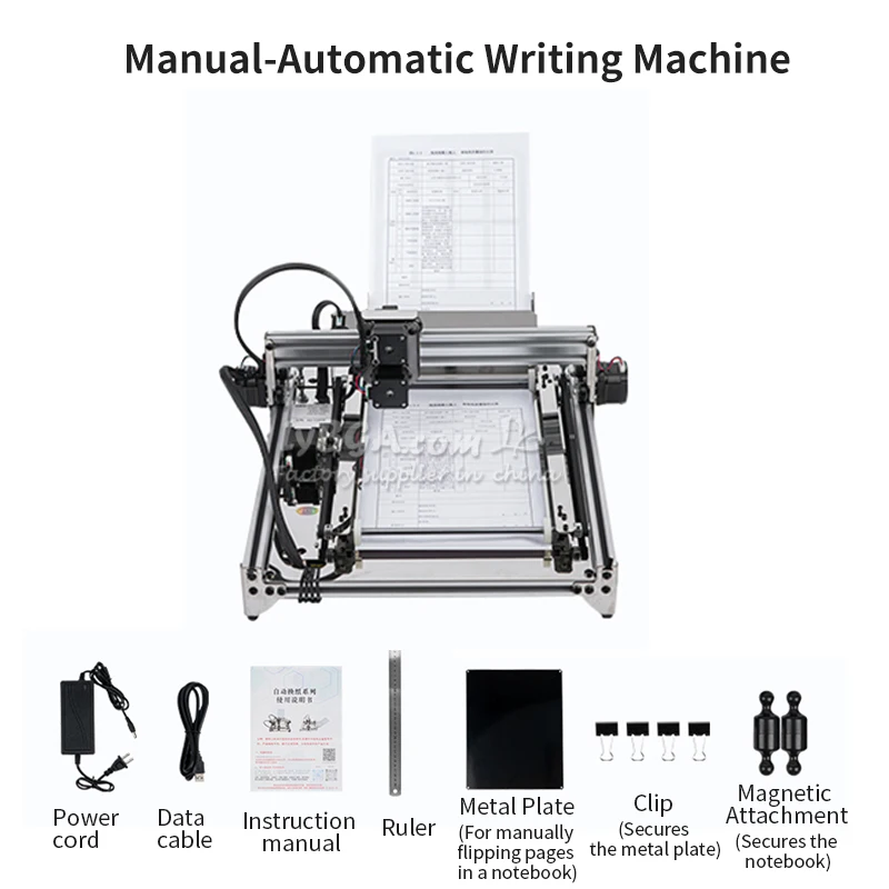 LY A4-formaat Professioneel geassembleerd automatisch papier Voeden Drawbot Pen Schrijven Tekening Robot Machine Belettering Corexy Normale versie