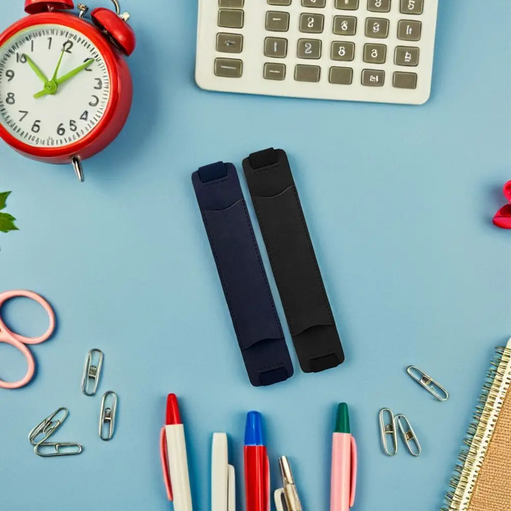 플래너 태블릿 탄성 밴드 노트북 서리로 덥은 포켓 수호자 Pu에 대 한 10 Pcs 펜 케이스 홀더