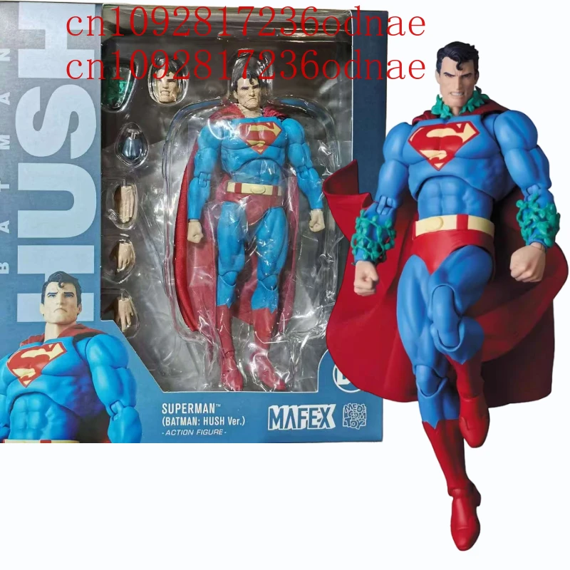 Medicom Toys Mafex Superman Hush DC Mobile Figuren Modellspielzeug Filme Anime Spiele Sammlerstücke Puppen Soldaten Multiversum