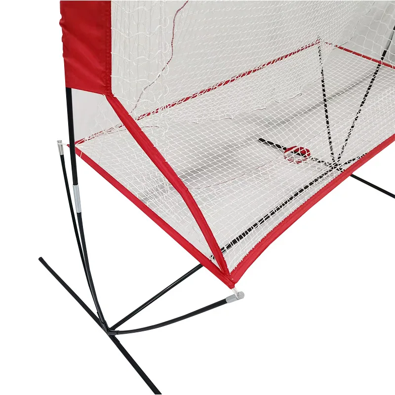 Portable Tennis Ball Recycling System Net Self-help Practice Net with Frame Tennis Rebounder Single Training Teaching Device