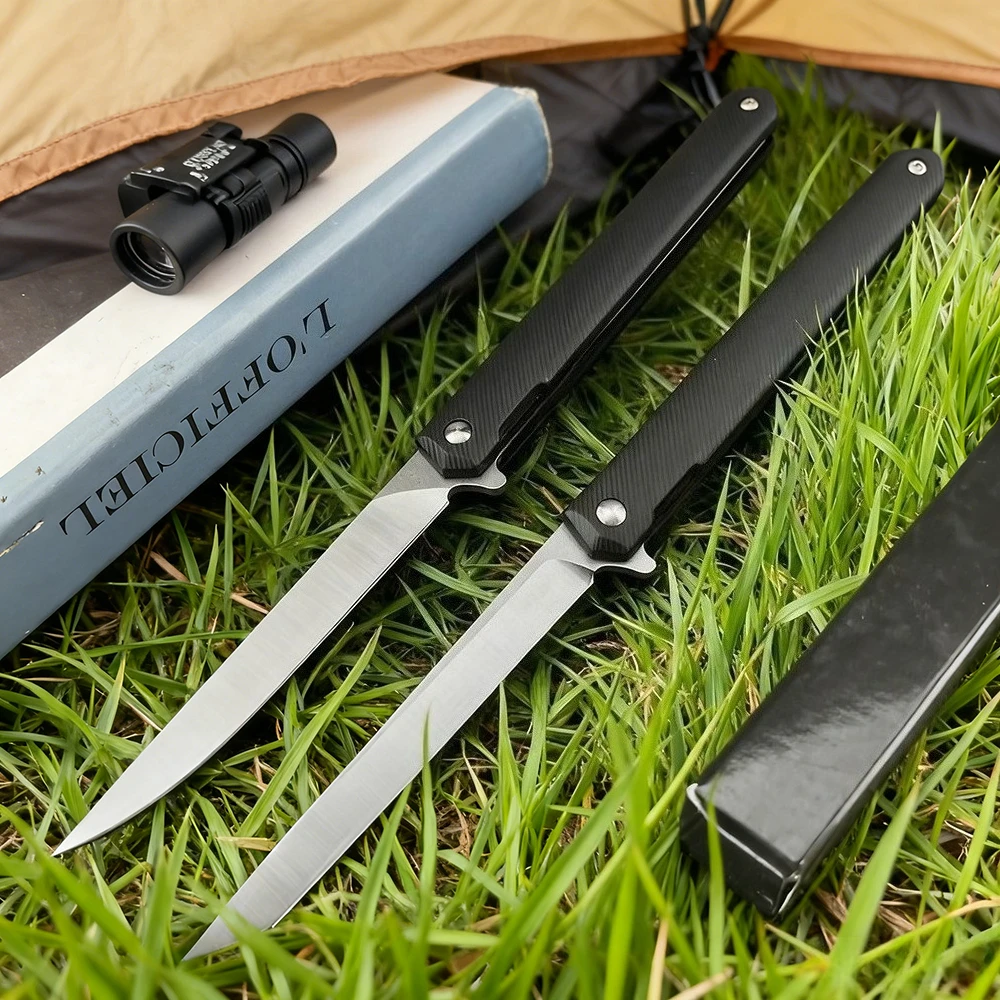 

High Hardness Jungle Adventure Hunting Self Defense Folding Knife Jungle Rescue Knife Outdoor Camping Fishing Utility EDC Cutter