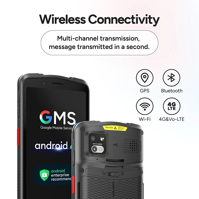 50% DI SCONTO Tappeto impermeabile PDA Lettore NFC portatile Zebra Scan Engine Android 13 Terminale di raccolta dati Android PDA per magazzino