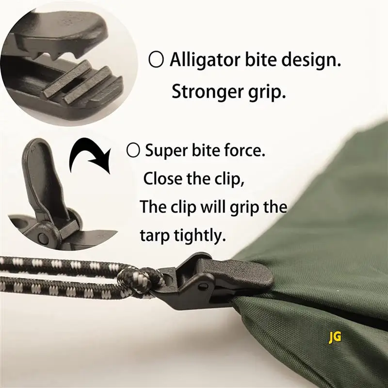 

140PCS Camping PC Tent Clips,Awning Tarp Clips,Tarpaulin Clamps, Tarp Clips Tent Clips, Tent Fixing Clamps Outdoor