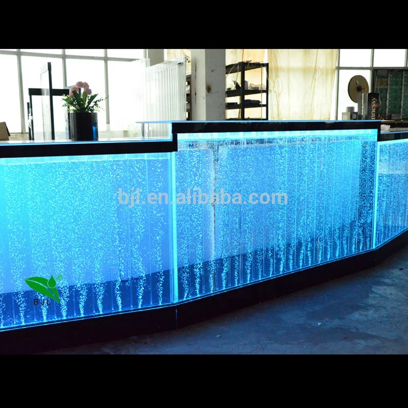 Customization.Luminous Led bar Furniture Water Bubble Panel Nightclub Led Light bar Counters