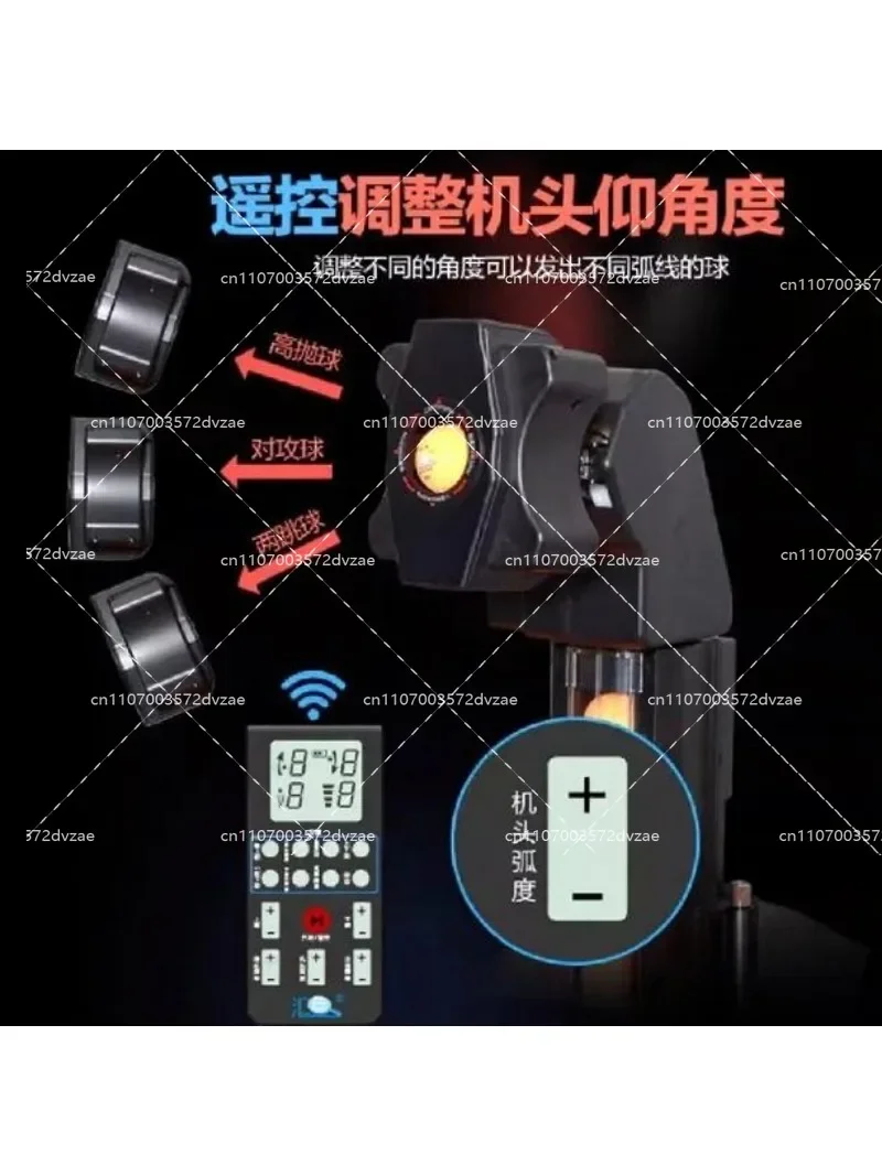 

Full-Automatic Programmable Robot Table Tennis Serving Machine Ping Pong Trainer for Sports Training