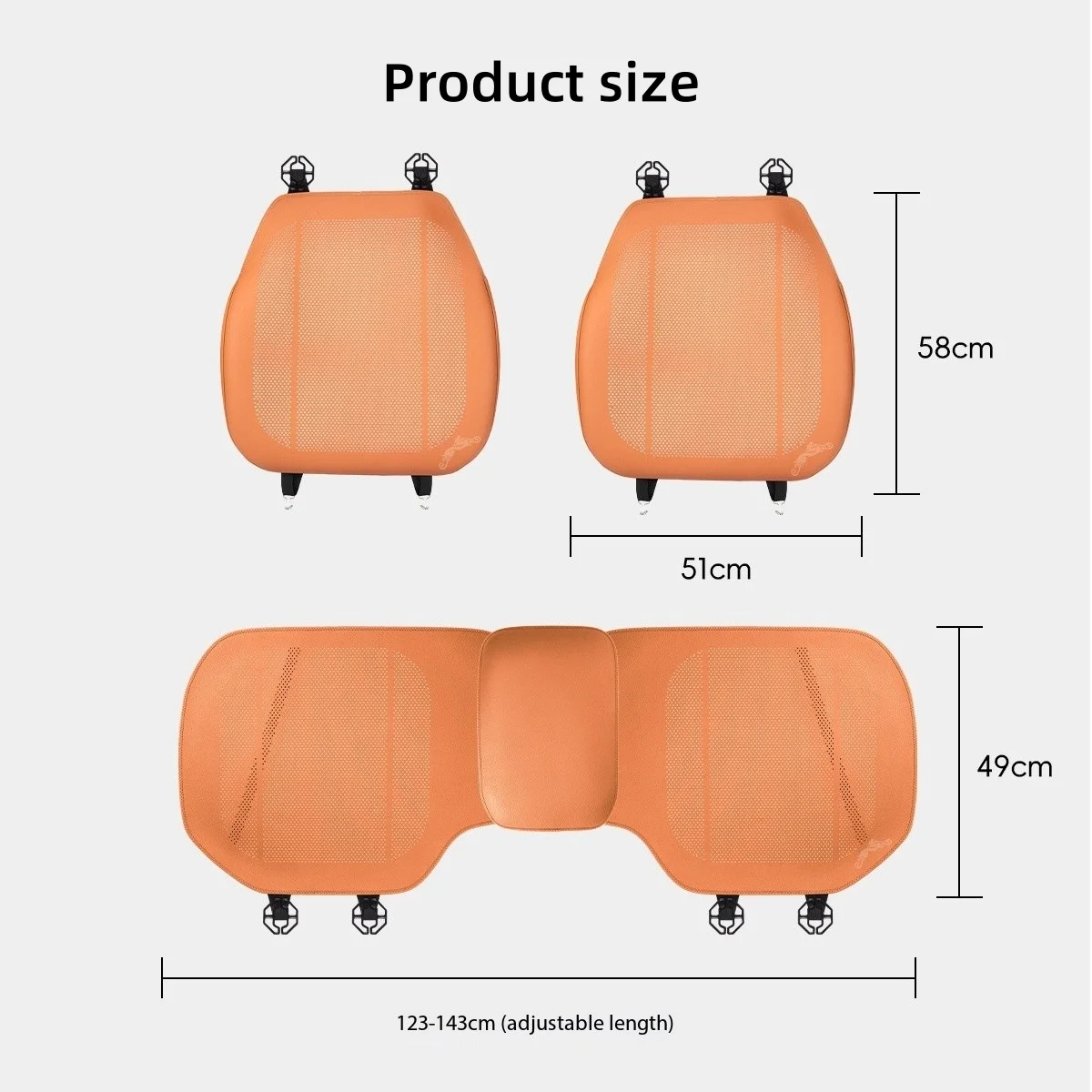 غطاء مقعد السيارة الجلدي، وسادة حماية المقعد الأمامي الفاخرة القابلة للتنفس لكزس NX GS RX IS ES GX LX RC 200 250 350 LS 450H #6