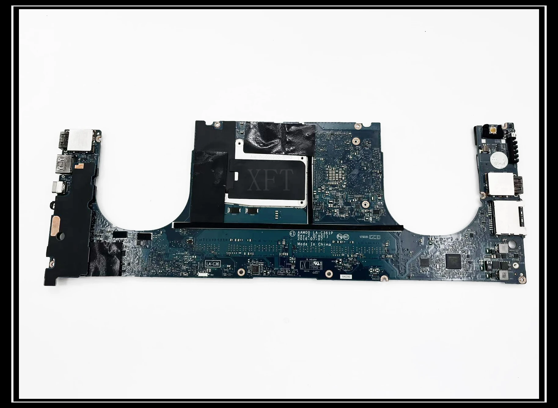 For Dell Precision M5510 Laptop Motherboard LA-C361P DDR4 With i5-6300HQ I7-6820HQ CPU M1000M GPU 100% Test Work