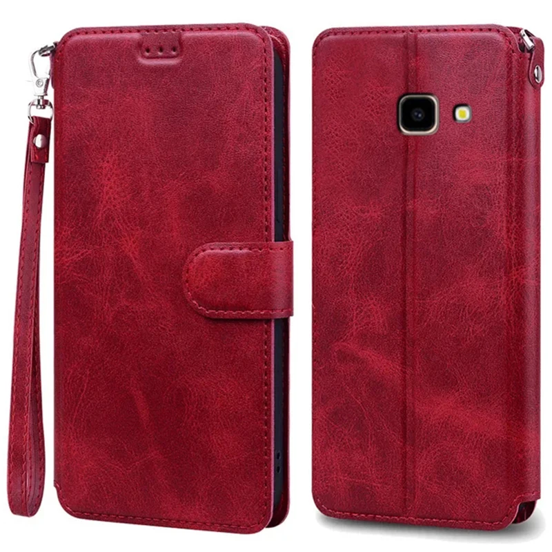 Etui na telefon Samsung Galaxy J4 Plus 2018 etui skórzane etui na telefon Samsung J4 + J 4 J4Plus 2018 pokrowiec na portfel z gniazdem na karty