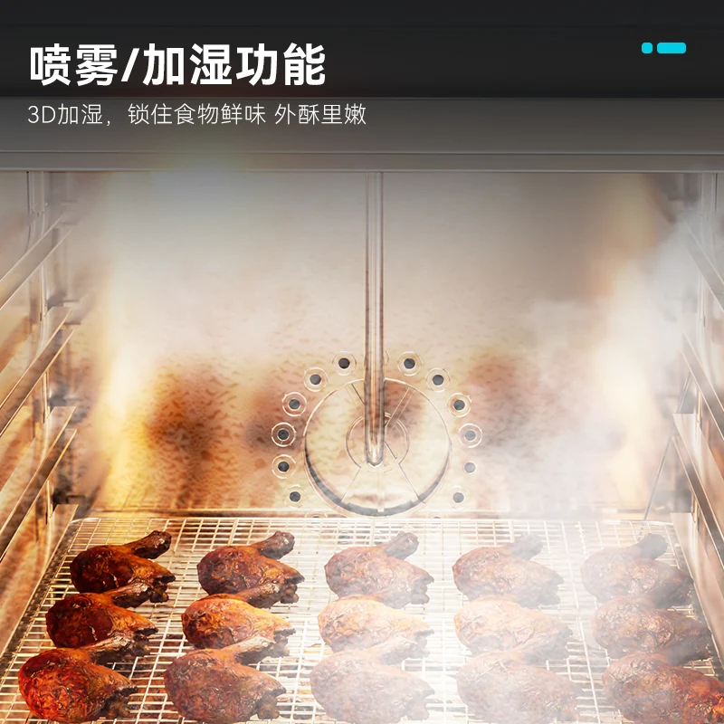 Forno a vapor comercial universal totalmente automático multifuncional