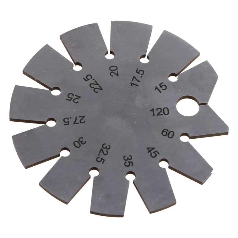 Stainless Steel Bevel Gauge Protractor for Measuring Knife Durable Dropship