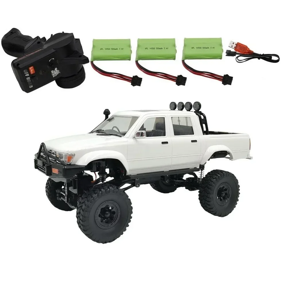 

1/16 Climbing Vehicle 4WD Electric Vehicle Scale C64-1 RC Truck Rechargeable