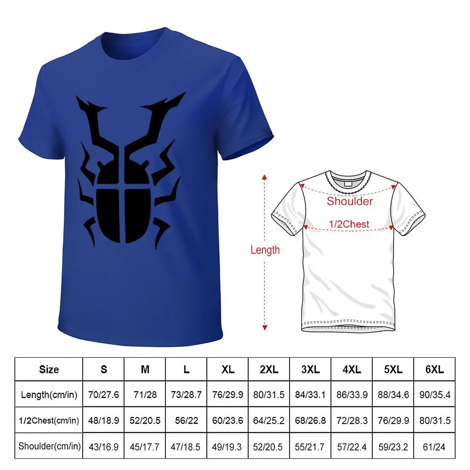 Weevil Beetle T-Shirt Short sleeve tee anime clothes summer clothes mens t shirts