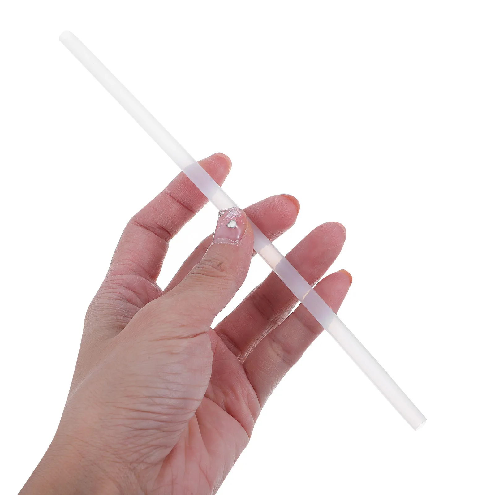 10Pcs Foam Application Tubes Flexible Pe Material Reusable Caulk Hose for Sealing Filling DIY Repair Tool Reusable Caulk Hose