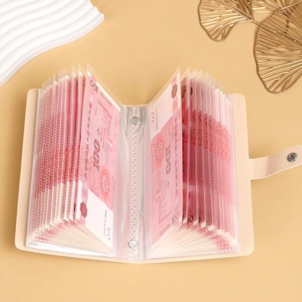 Riutilizzabili di grande capacità 100 buste Risparmio di denaro Challeng Impermeabile Risparmia denaro Budget Denaro Notebook Raccoglitore di budget in PU