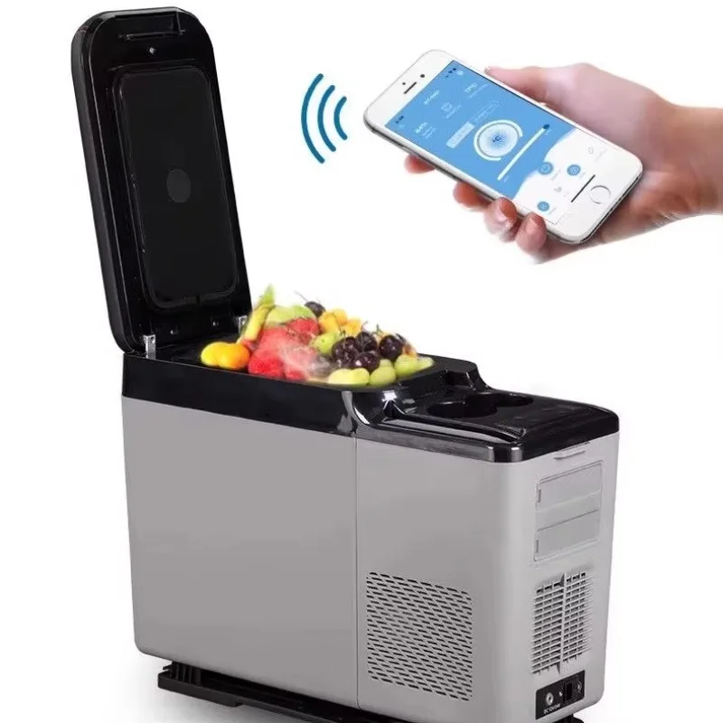 CF8 8L 12v Portable Car Freezer Compressor Car Refrigerator Armrest Car Fridge for Sell on Low Price - view 2