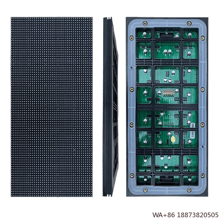 LED عرض تسمية مخصصة P3.076 كامل RGB عالية التحديث IP65 مقاوم للماء وحدات خارجية 320*160 مللي متر 4 مللي متر وكالة OEM التجزئة العرض G