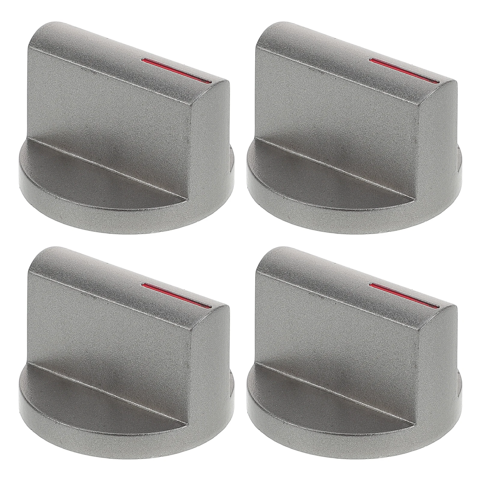 

4 Pcs Cooker Stove Knob Replacements Kitchen Barbecue Universal Smooth Cooker Knobs Easy Simple Style