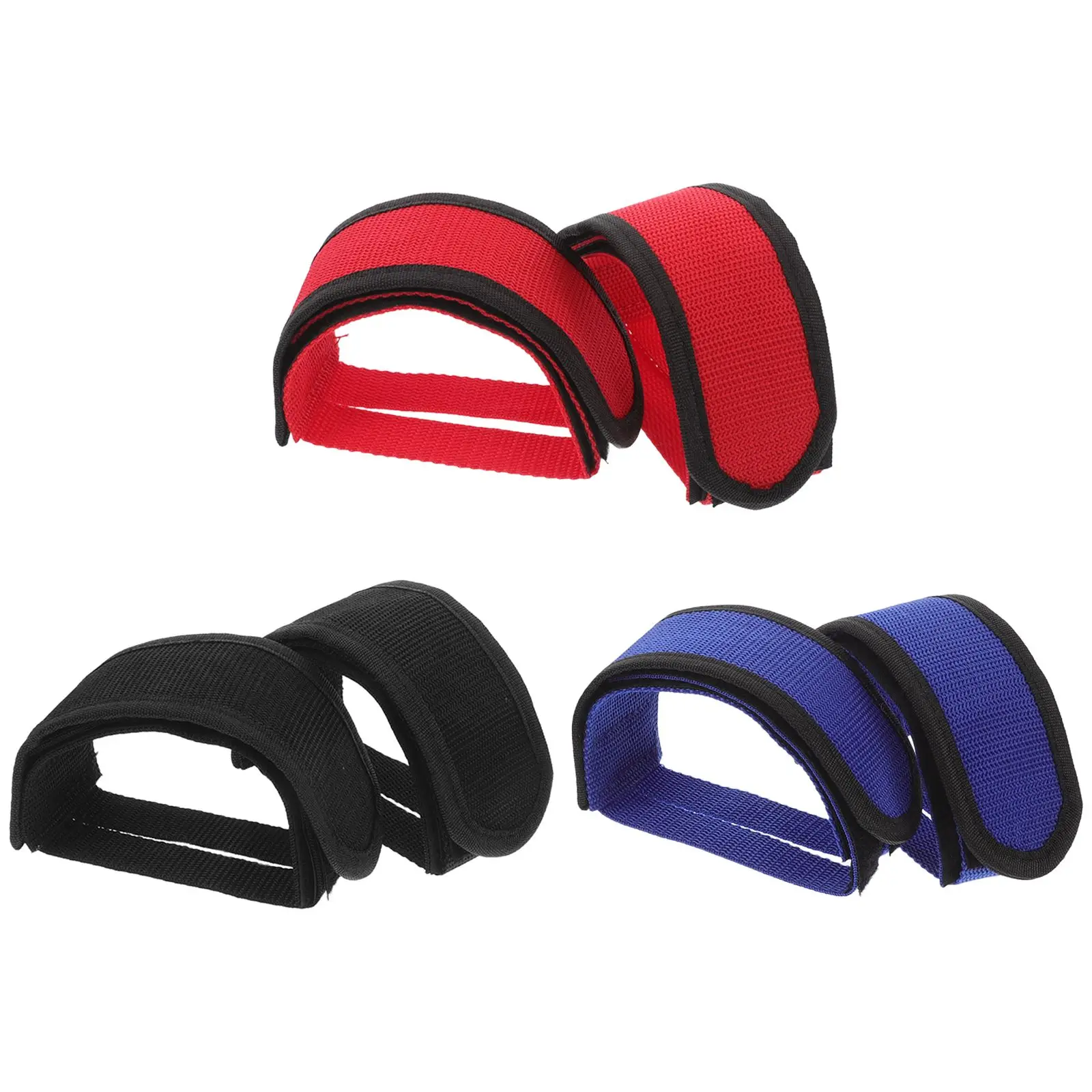 

6pcs Footrest Straps Cycling Pedal Fixing Strap Bike Pedal Supply Cycling Accessory Cycling Pedal Feet Straps Adjustable Cycling