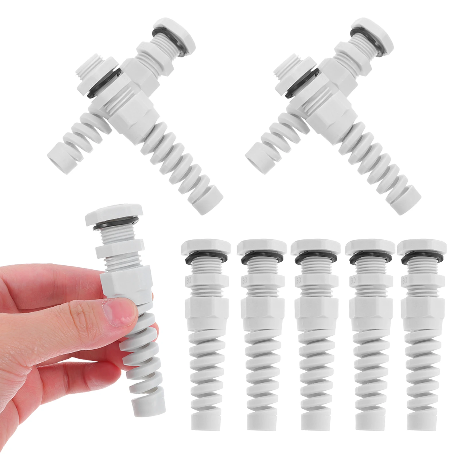 

10pcs Cable Anti-bending Joints Precision Locking Twist Resistant Industrial Automation Panel Connectors