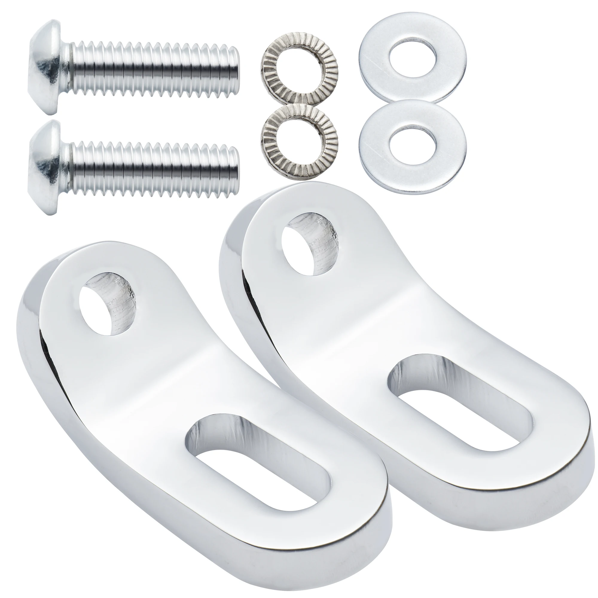 

Front Touchless Tie-Down Mount Bracket for Harley Touring Road King Road Glide Street Glide Electra Glide