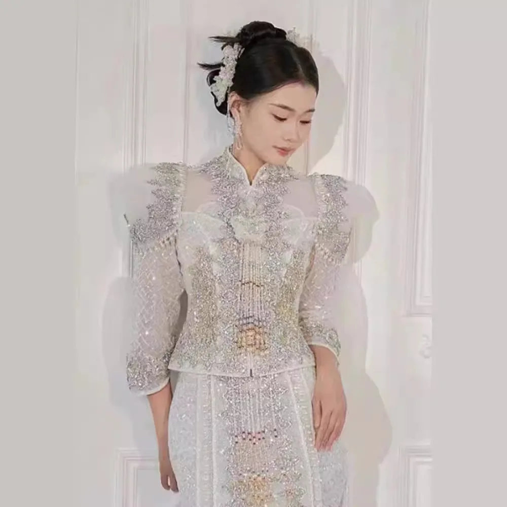 Wedding Xiuhe Wedding Clothing Bride Wedding 2024 New Chinese High-end Debut