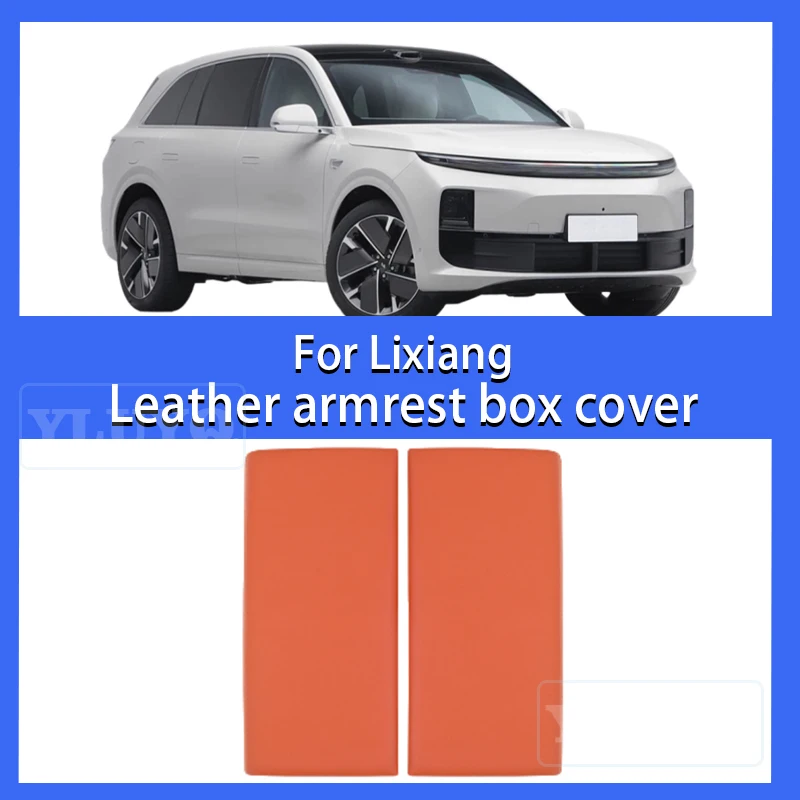 

For LIXIANG L6 L7 L8 L9 Armrest Box Mat Leather Panel Protective Cover Car Interior Modification 2025 Accessories