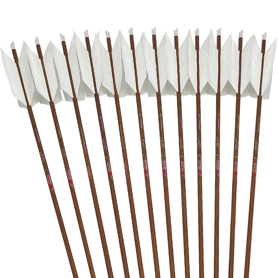 

12 шт., Linkboy для стрельбы из лука ID6,2 мм, карбоновые стрелы, ромбовидное 4-дюймовое перо индейки для полевой стрельбы из лука, традиционный лук для охоты