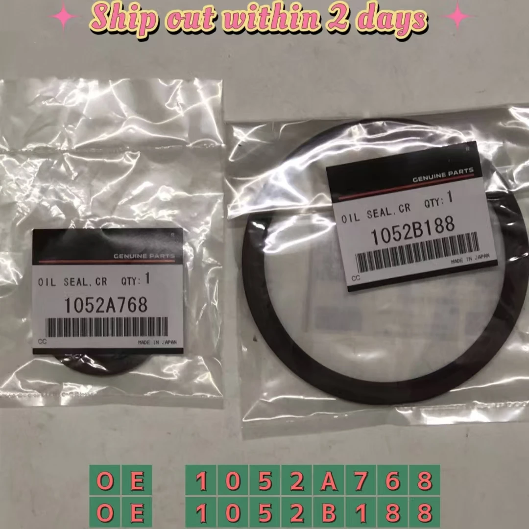 

Crankshaft oil seal For Mitsubishi Outlander 2006-2013 Pajero Sport 1052A768 1052B188