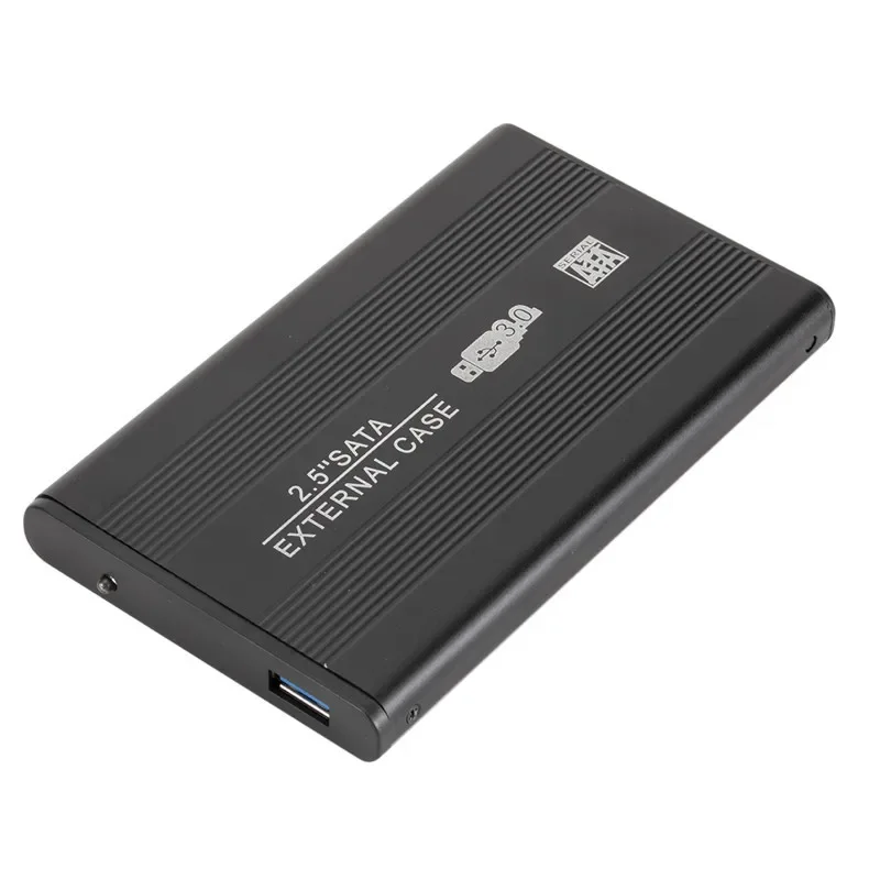 Disque dur externe SATA, disque mobile HD, boîtier en aluminium, boîtier, boîtier Al, USB 3.0, USB 2.0, 2.5 pouces, chaud