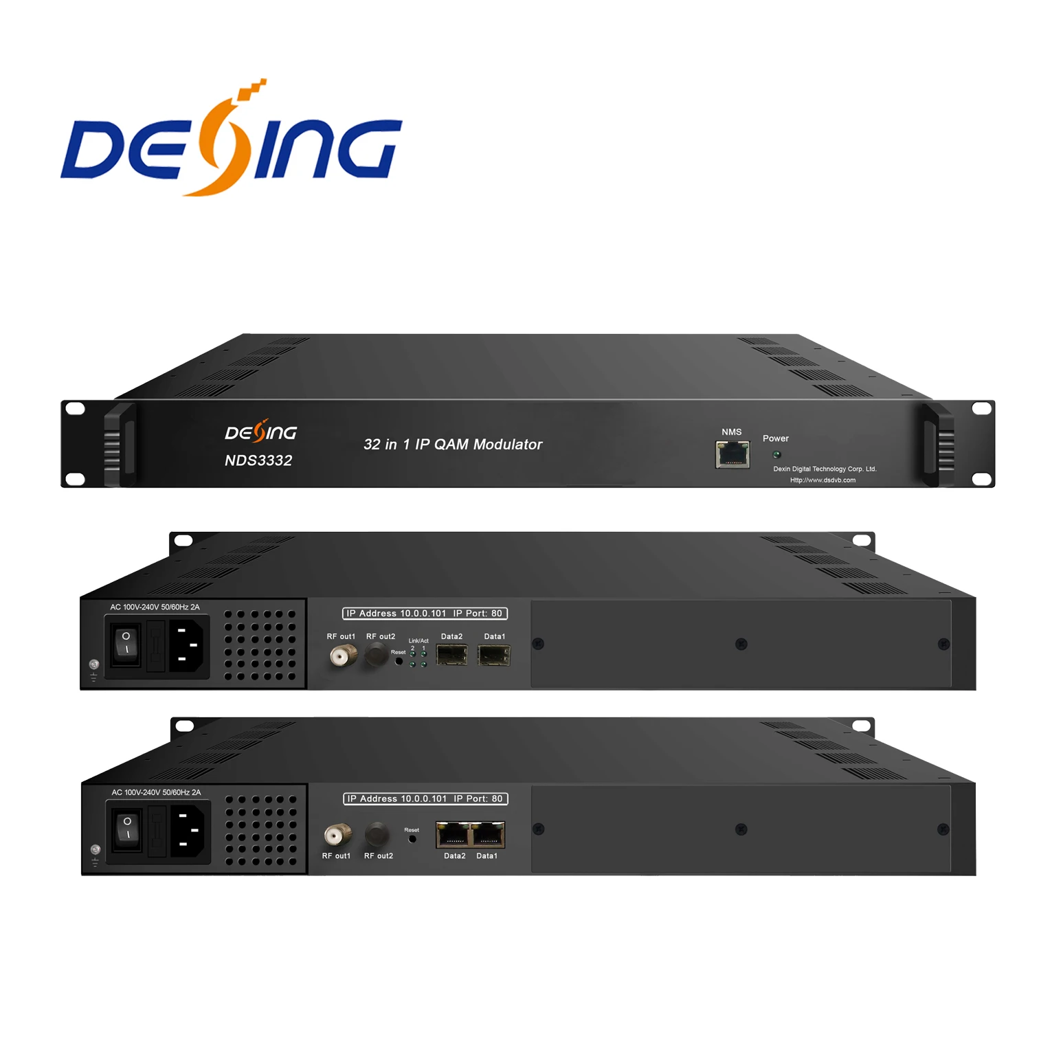 512 Ip to QAM Modulator