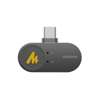 Maono Wave T5 Accessories fit for type c lightning Phones Camera Wireless Lapel Microphone for Video Recording Streaming