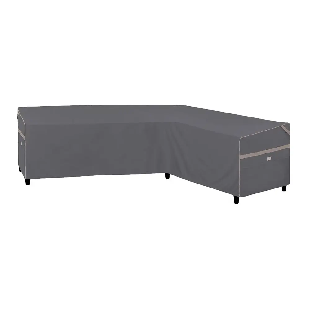 

Heavy Duty Waterproof Patio Furniture Covers,Fade Resistant Outdoor Sofa Covers L-Shaped Right Facing Sofa Cover 85"" L/58 R W