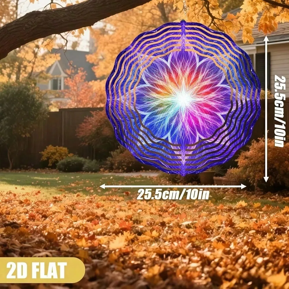 CIFBUY Metal Wind Spinner Eagle Wings 360 Degree Smooth Rotating Weatherproof Sturdy Kinetic Visual Garden Patio Yard Decor Gift