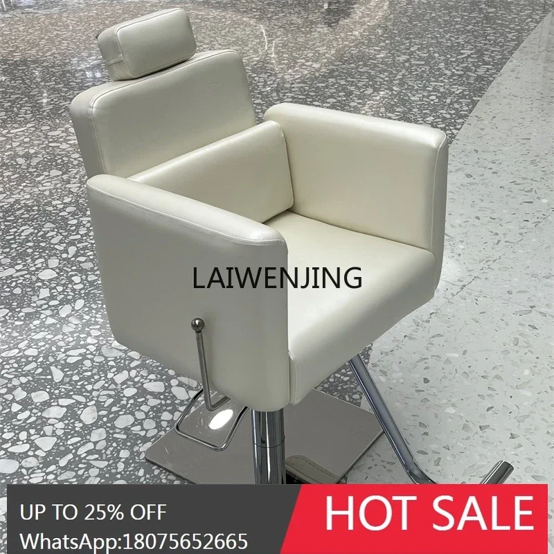 MJY hairdressing can be put down and cut special lift rotating hair cutting chair perm dyeing and shaving chair