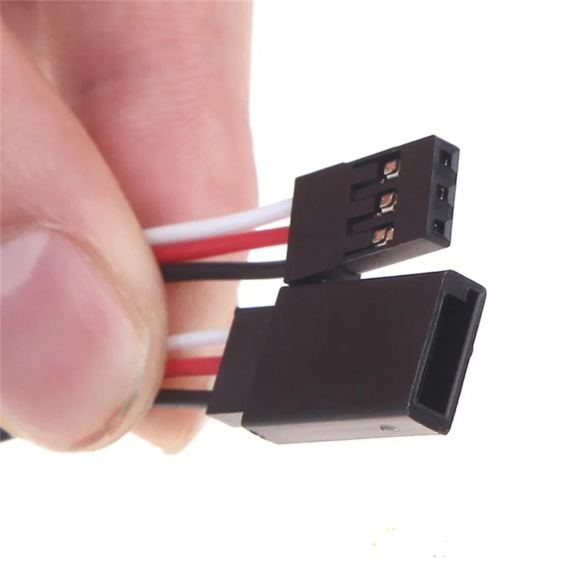 AS96-5Pcs/Lot RC Servo Y Extension Cord Cable Lead Wire For JR Futaba RC Servo RC Airplane Helicopter Car DIY