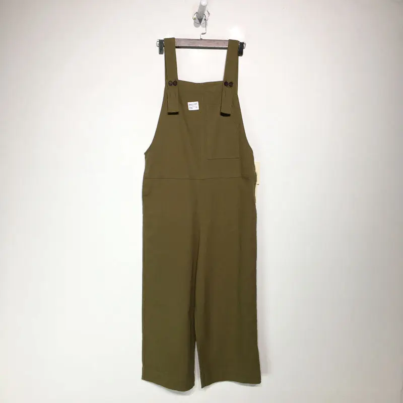 

Модный джинсовый комбинезон с высокой талией и короткими штанами, 100% хлопок, весенняя коллекция, серия Brandl HH0207 AELD