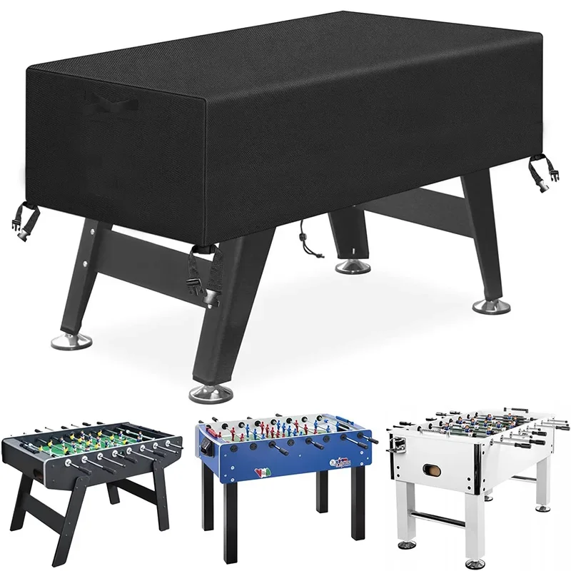 

Waterproof Foosball Table Cover Dustproof Universal Rectangular Outdoor Patio Billiard Football Game Table Protection Cover