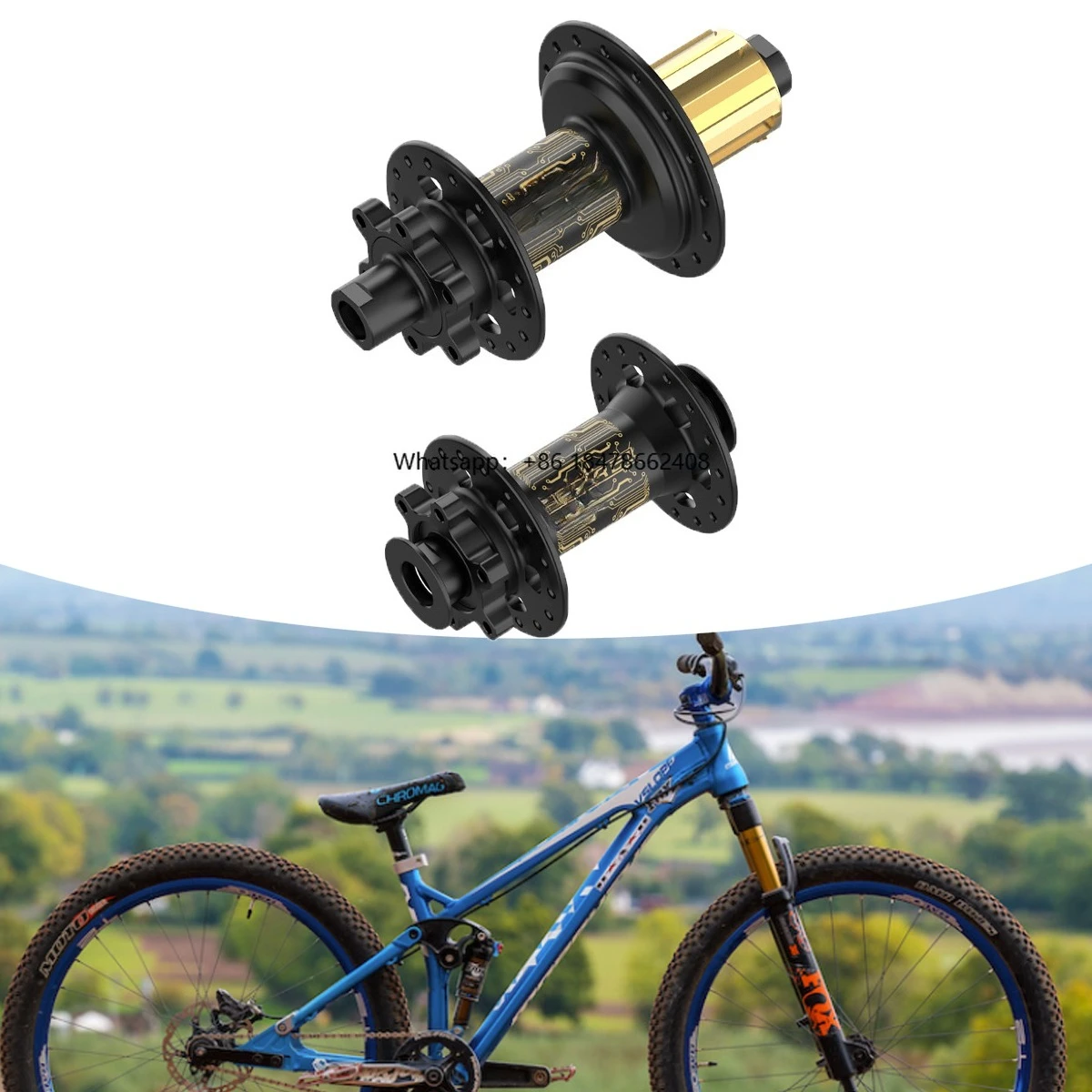 

Ferei 32H Ultralight Disc Brake MTB Hub Aluminum 7075 Rear Enduro Bearings Front Mountain/E-Bike