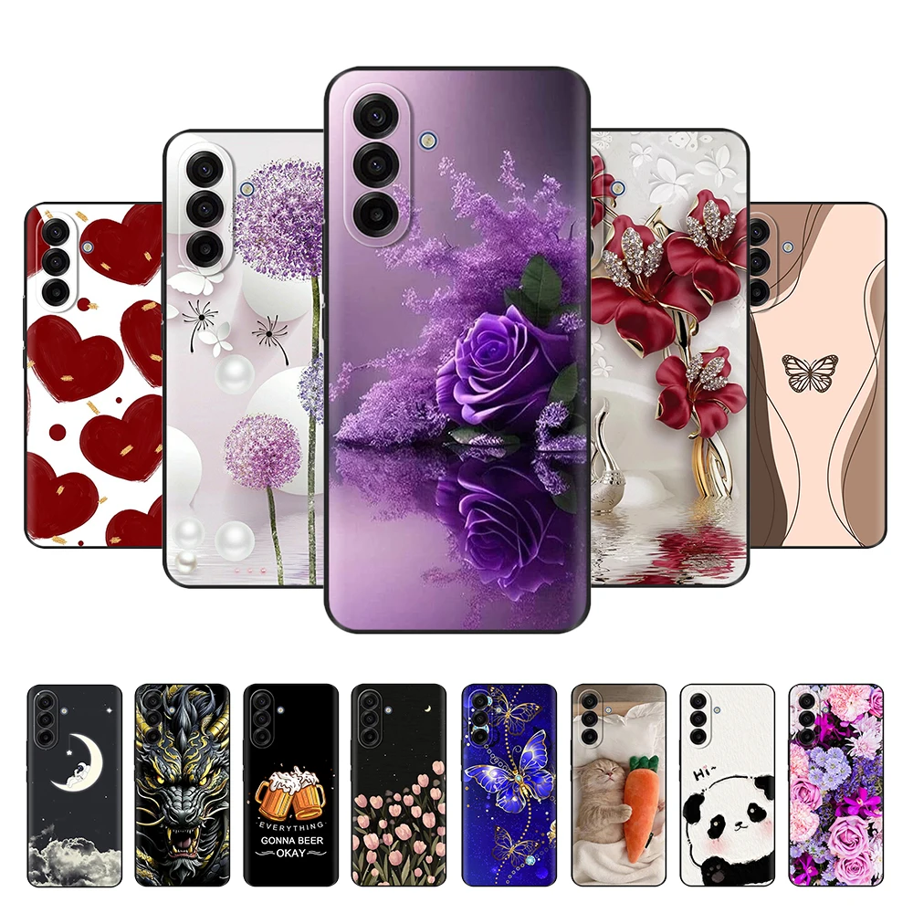 Phone Case For Samsung A17 5G Case Soft Liquid Silicone Camera Protection Back Cover For Samsung Galaxy A07 5G Cases A 07 A 17