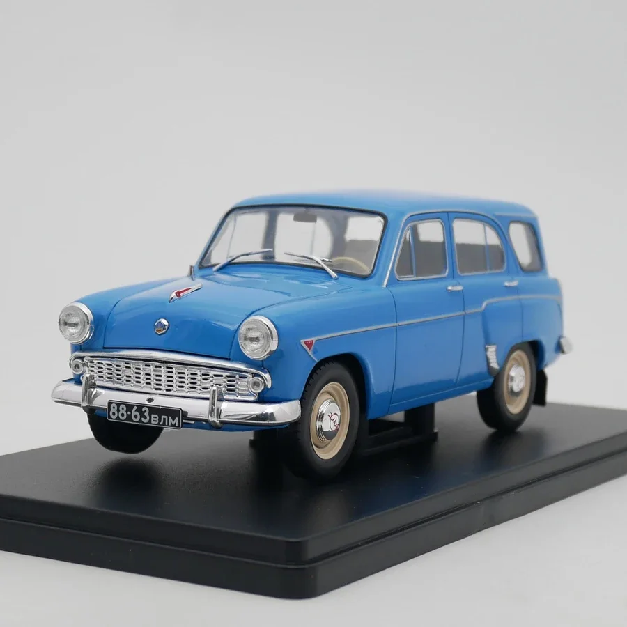 IXO 1:24 Scale Diecast Alloy Moskvich 423H Toy Vintage Car Model Classic Nostalgia Adult Collection Souvenir Gift Static Display