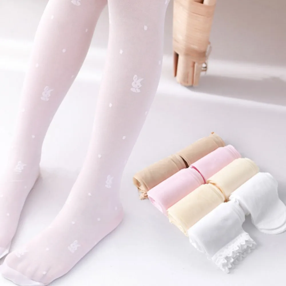 Pantyhose son hosiery for girl summer air stockings anti-mosquito ultra-thin dance animal motifs children's tights pants