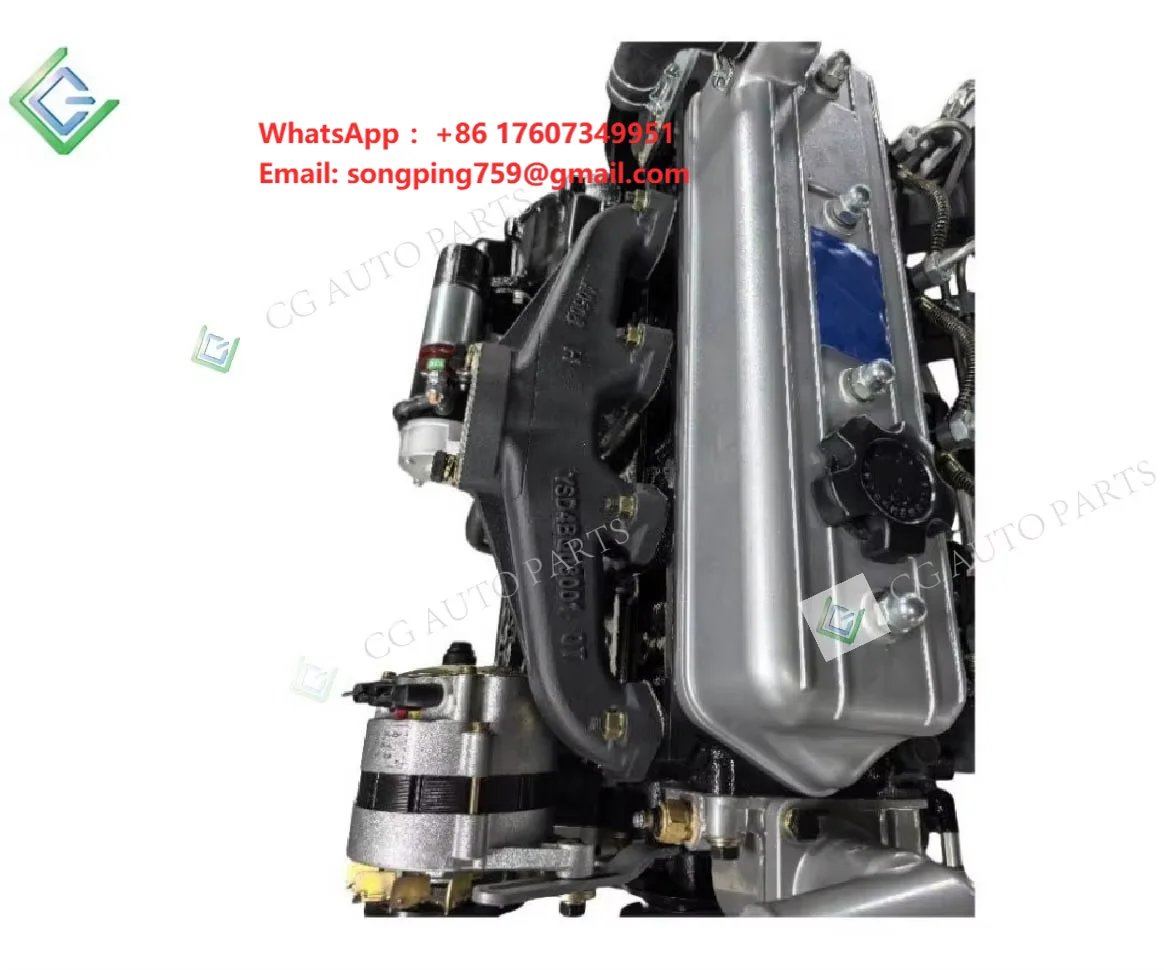Factory New Y490D for Yangdong Diesel Engine Complete Assembly 4-Cylinder Diesel Motor for Small Generator Set
