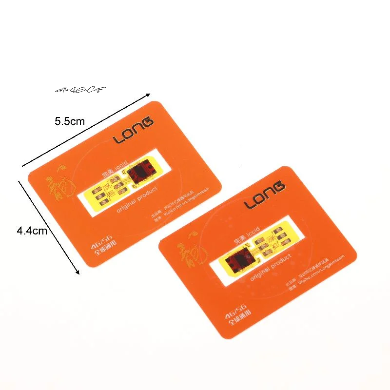 V23 Dual SIM Card Sticker for iPhone 6 to 16 pro Max Fully Automatic Sim Sticker Mobile Phone Accessory