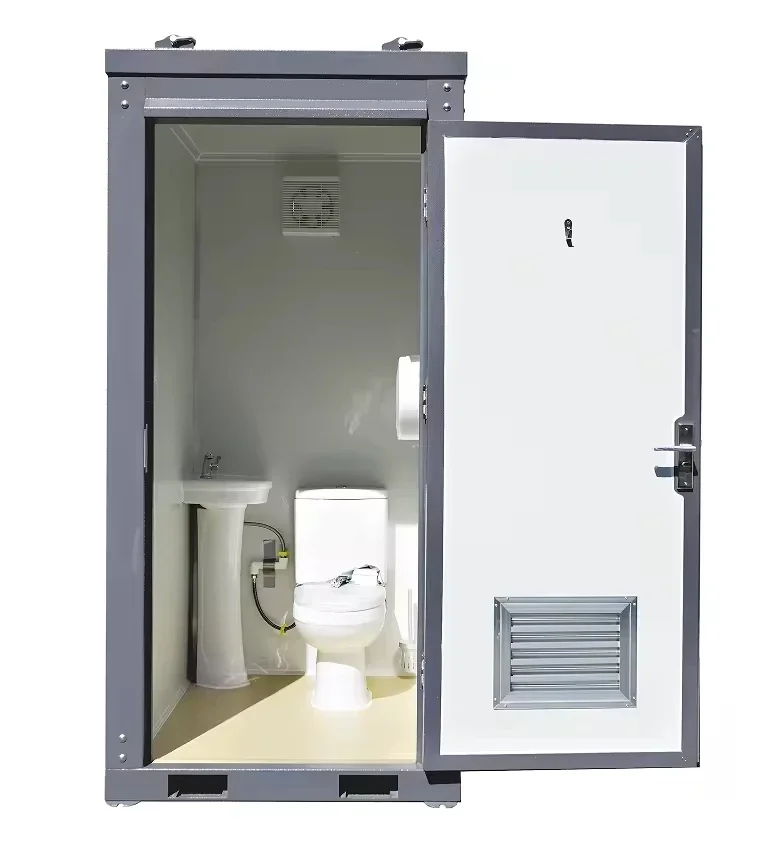 2026 Multi-Functional Portable Toilets Shower Rooms Chinese-Style for Seaside Parks Schools Bathrooms Steel Sandwich Panel Conta