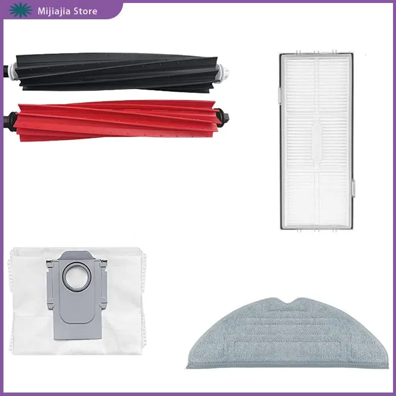 Zubehör Kit für Roborock S8 Pro Ultra Roboter Staubsauger Hauptseite Pinsel Hepa-Filter Mopp Tuch Staub Taschen Ersatzteile