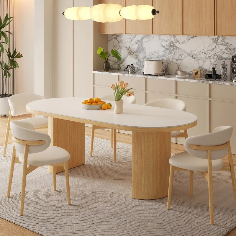 Kitchen Mobile Dining Table Study Restaurant Modern Living Room Luxury Designer Dining Table Children Muebles Home Furniture