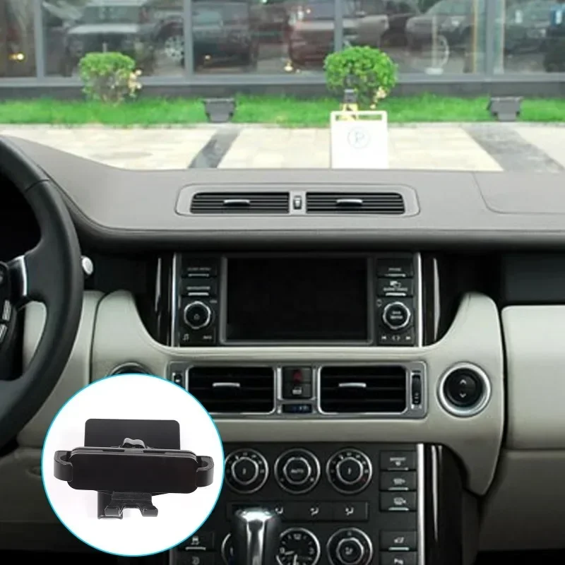 For Land Rover Range Rover Sport 2010-2013 ABS Car Phone Holder GPS Navigation Mobile Bracket Wireless Charging Car Accessories