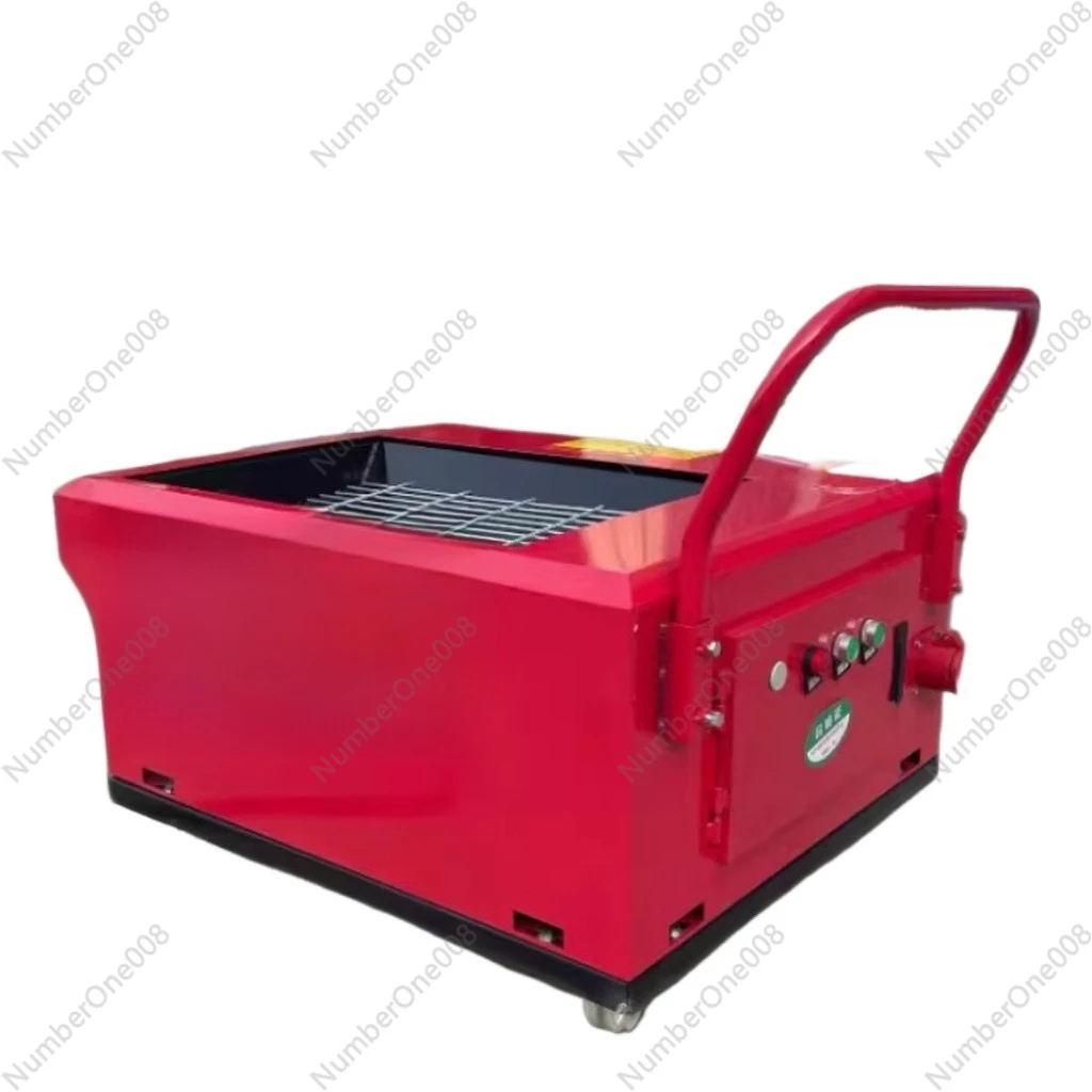 

Portable Concrete Pump with Dual-Stage Screw Pump for Secondary Concrete Delivery