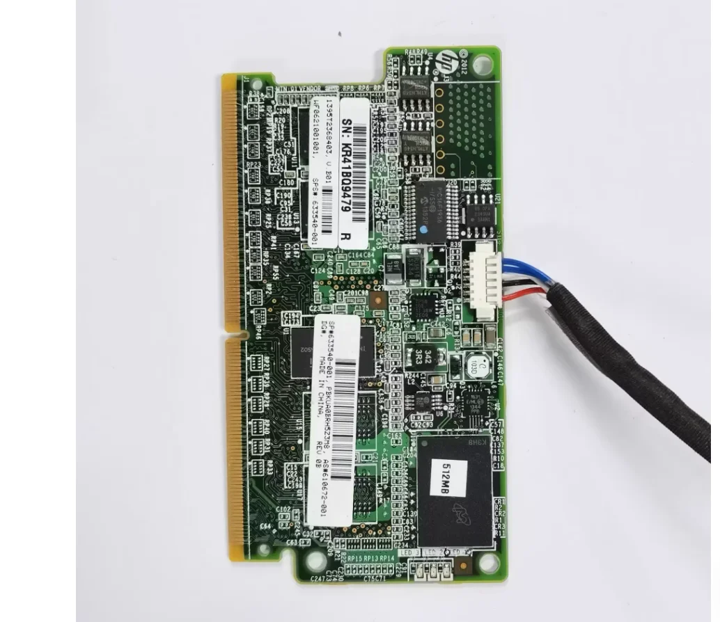YD W@P420 Original 633543-001 633542-001 631681-B21 for HP G8 P420 P222 Smart Array FBWC RAID Controller Card P420i 1GB 1G 2G Ca