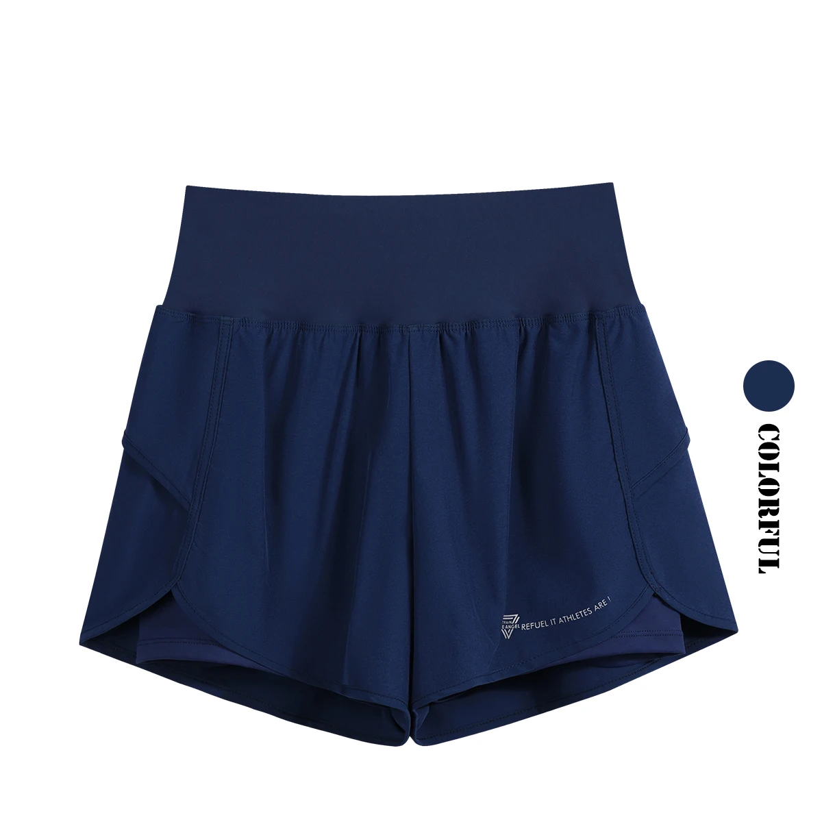 DRUR Yoga Short Woman Gym Clothes 2 In 1 High Waist Pants With Pockets Fitness Cycling Shorts Women Yoga Shorts Sportwear 2025